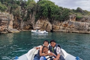 Saranda: tour en barco a Krorez con snorkel, bebidas y baño