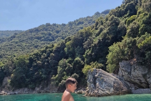 Sarande: Boat Tour to Krorez with Snorkle&Drinks&Swimming