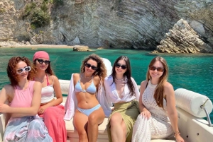 Sarande: Boat Tour to Krorez with Snorkle&Drinks&Swimming