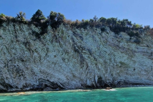 Sarande: Boat Tour to Krorez with Snorkle&Drinks&Swimming