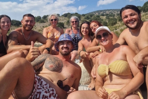 Sarande: Boat Tour to Krorez with Snorkle&Drinks&Swimming