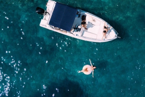 Saranda : tour en bateau, grotte des tortues, Kakome et Krorez, plongée avec tuba