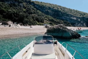 Saranda : tour en bateau, grotte des tortues, Kakome et Krorez, plongée avec tuba
