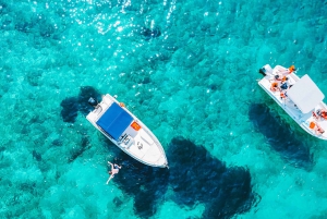 Saranda : tour en bateau, grotte des tortues, Kakome et Krorez, plongée avec tuba
