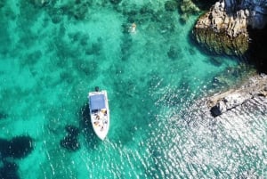 Sarandë: Speedboat to Ksamil, Shipwreck, Monastery, Arameras