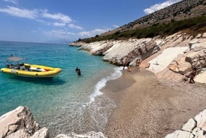Sarandë: Speedboat to Ksamil, Shipwreck, Monastery, Arameras