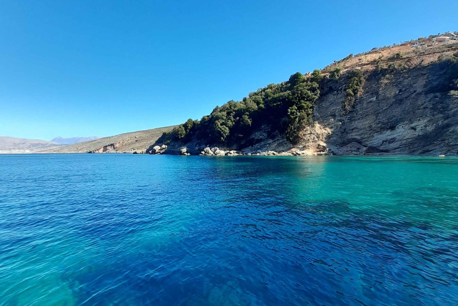 Sarande: Dold grotta, Gremina, Kakome och Krorez båttur