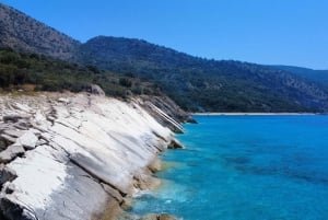 Sarande: Dold grotta, Gremina, Kakome och Krorez båttur