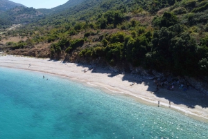 Sarande: Dold grotta, Gremina, Kakome och Krorez båttur