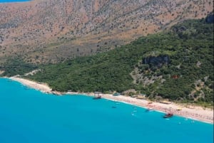 SARANDA: TOUR DELLE GROTTE E DELLE SPIAGGE NASCOSTE DELLA COSTA IONICA CON LETTINI GRATUITI