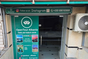 Saranda : Château de Lekursi, Blue Eye, et excursion à Gjirokastra