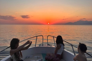 Sarandë: Luxury Chillout Sunset Tour with Wine