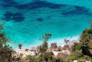 Sarande:Tour Boat Pegeon Cave, Manastir, Pulebardha, Ksamil