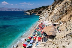 Sarande:Tour Boat Pegeon Cave, Manastir, Pulebardha, Ksamil