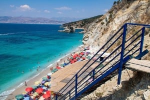 Sarande:Tour Boat Pegeon Cave, Manastir, Pulebardha, Ksamil