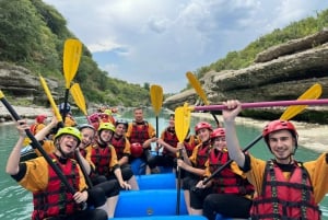 Sarande: Permet 4x4 Tour, rafting i kąpiele termalne