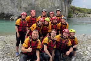 Sarande: Permet 4x4 Tour, rafting i kąpiele termalne