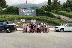 Sarande: Permet 4x4 Tour, rafting i kąpiele termalne