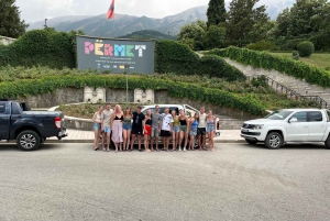 Saranda: Excursão 4x4 em Permet, rafting e banhos termais