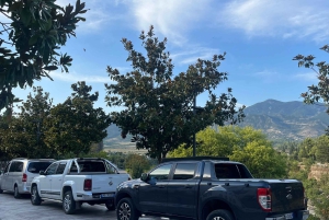 Saranda: Excursão 4x4 em Permet, rafting e banhos termais