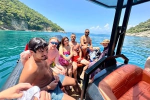 Sarandë: rondvaart naar Krorza & gratis pizza & gratis drankje & parasol