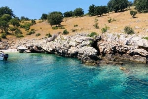 Sarande: Turtle Cave, Gremina, Kakome & Krorez Boat Tour