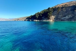 Sarande: Turtle Cave, Gremina, Kakome & Krorez Boat Tour