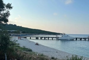 Sazan Insel, Haxhi Ali Höhle und Meerespark: Speedboat Tour