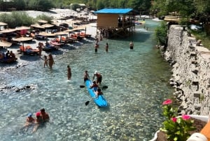 Shkodran maisemakierros. Retki Komanijärveltä Shala-joelle