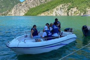 Shkodran maisemakierros. Retki Komanijärveltä Shala-joelle