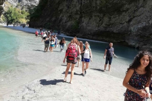 Shkodran maisemakierros. Retki Komanijärveltä Shala-joelle