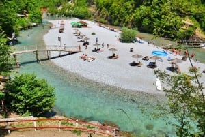 Shkodran maisemakierros. Retki Komanijärveltä Shala-joelle