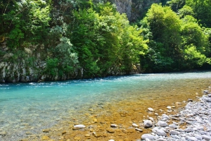 Shkodran maisemakierros. Retki Komanijärveltä Shala-joelle