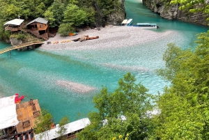 Shkodran maisemakierros. Retki Komanijärveltä Shala-joelle