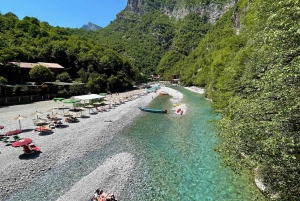 Shkodran maisemakierros. Retki Komanijärveltä Shala-joelle