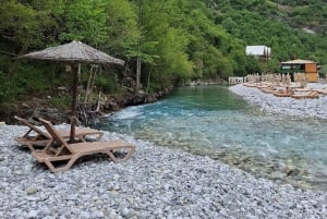 Shkodran maisemakierros. Retki Komanijärveltä Shala-joelle