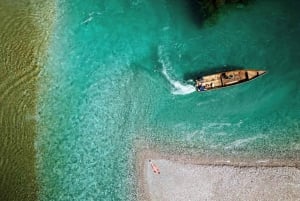 Shkodran maisemakierros. Retki Komanijärveltä Shala-joelle