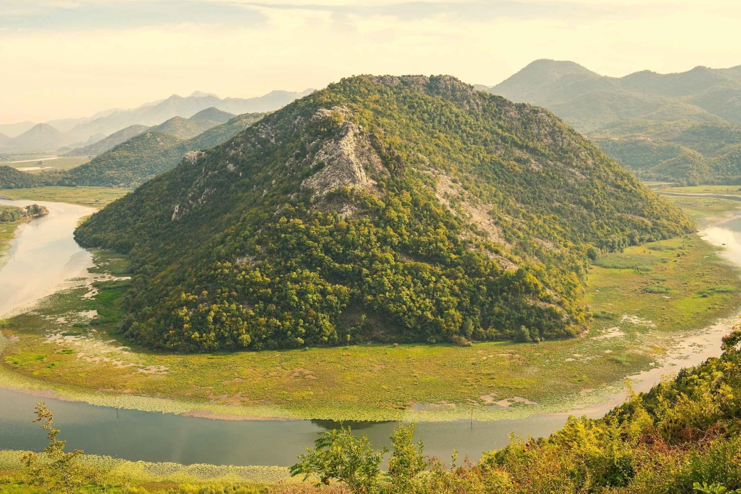 Lac de Skadar et rivière Crnojevića : baignade, collations et vin