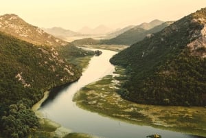 Lac de Skadar et rivière Crnojevića : baignade, collations et vin