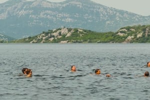 Lac de Skadar et rivière Crnojevića : baignade, collations et vin