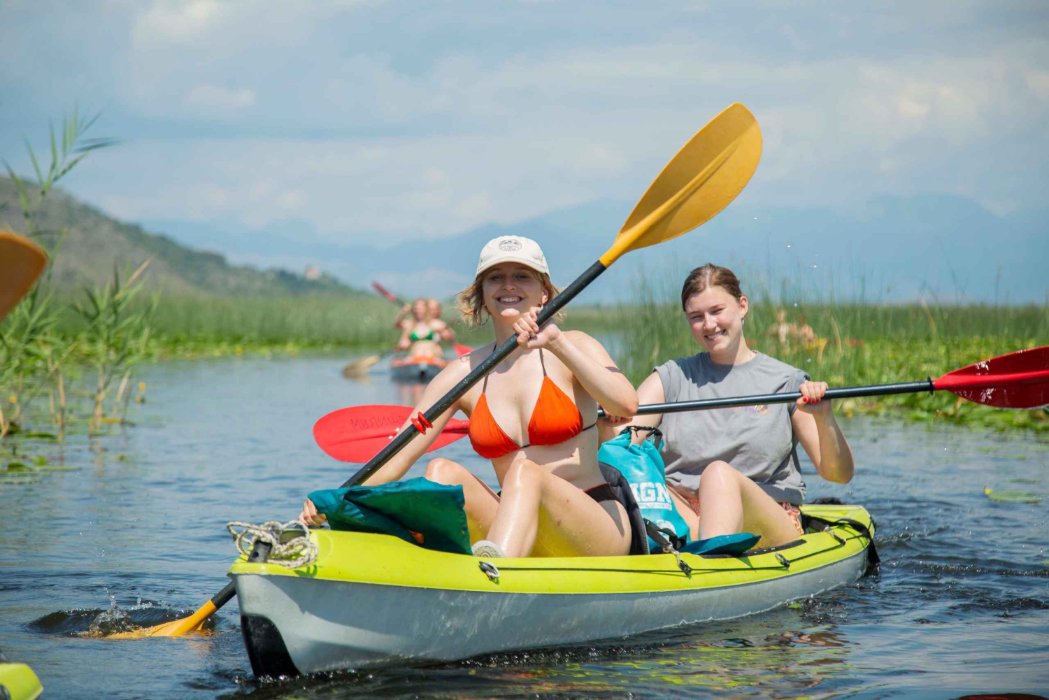 Lago Skadar: Caiaque individual, canais escondidos e natação