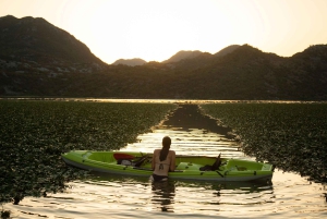 Lago Skadar: Caiaque individual, canais escondidos e natação