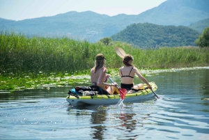 Lago Skadar: Caiaque individual, canais escondidos e natação