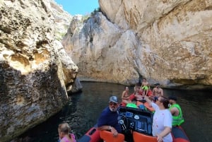 Snorkeling Expedition Grama Bay,Smugglers Canyon & Blue Cave