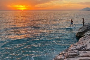 Sunset kayak/Sup tour - Lukova tiny caves and Secret beaches