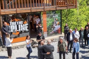 La nouvelle tyrolienne de Theth, la première du genre dans la région