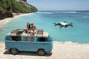 Tirana: Videotur med droner