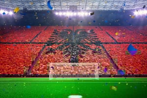 Tirana : visite guidée du stade d'Albanie