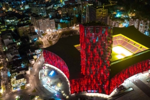 Tirana : visite guidée du stade d'Albanie