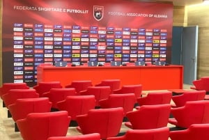 Tirana : visite guidée du stade d'Albanie